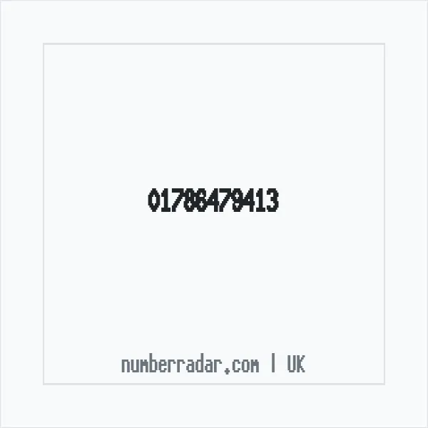Reverse number check for +44 1786 479413 — who called me?