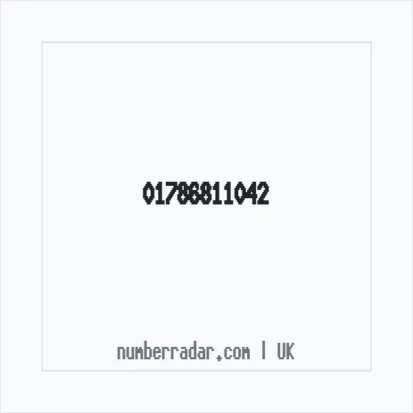 Reverse number check for +44 1786 811042 — who called me?