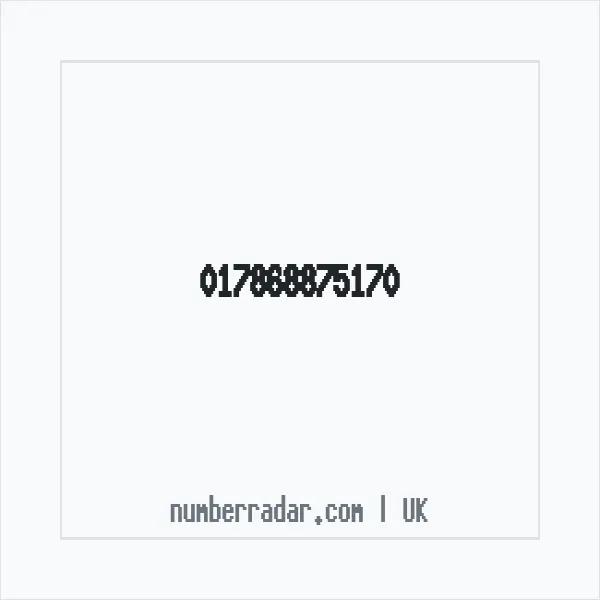 Reverse number check for +44 (1786) 887-517 — who called me?