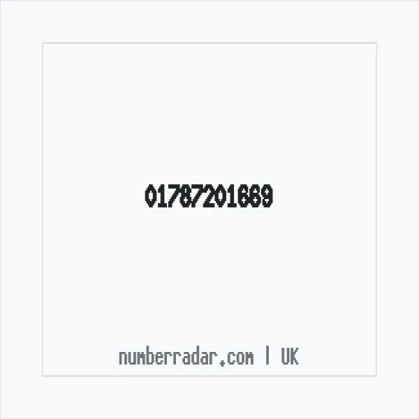 Reverse number check for +44 1787 201669 — who called me?