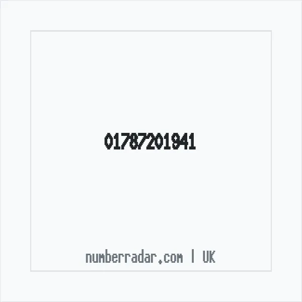 Reverse number check for +44 1787 201941 — who called me?