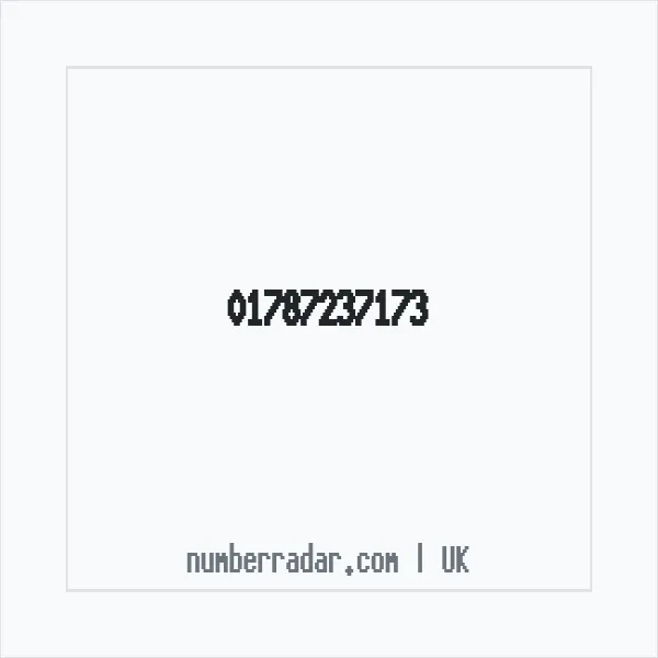 Reverse number check for +44 1787 237173 — who called me?