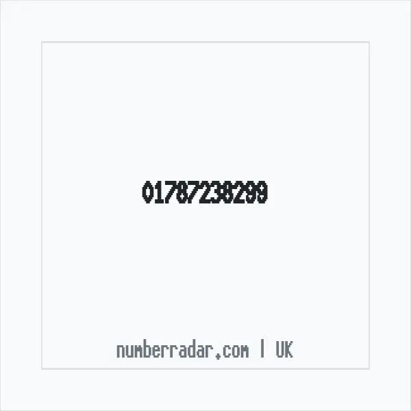 Reverse number check for +44 1787 238299 — who called me?