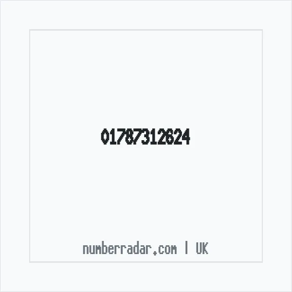 Reverse number check for +44 1787 312624 — who called me?