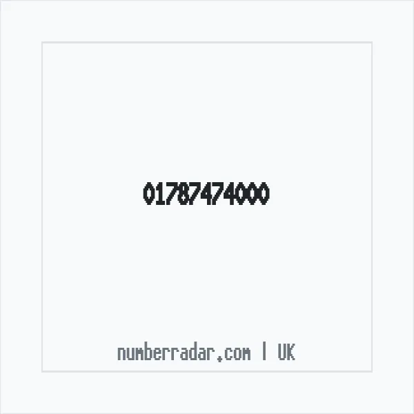 Reverse number check for +44 1787 474000 — who called me?