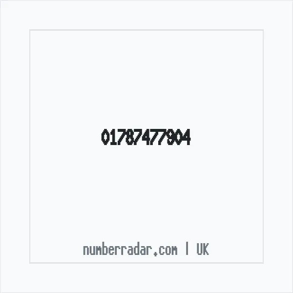 Reverse number check for +44 1787 477904 — who called me?