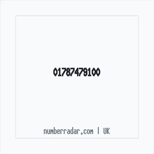 Reverse number check for +44 1787 479100 — who called me?