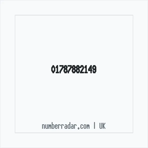 Reverse number check for +44 1787 882149 — who called me?