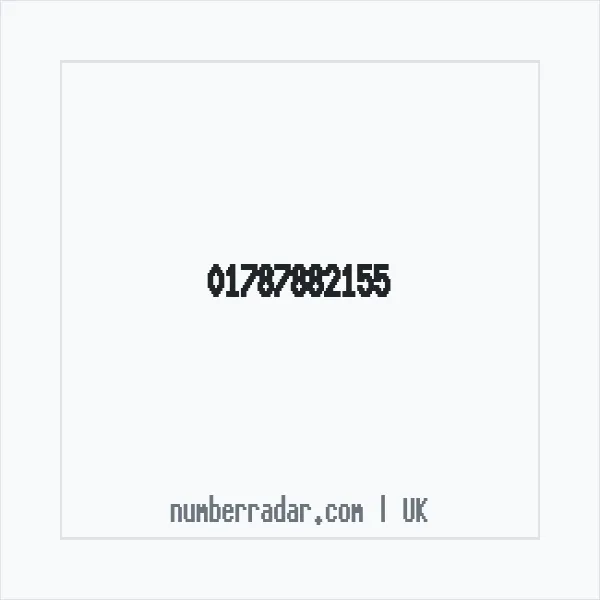 Reverse number check for +44 1787 882155 — who called me?