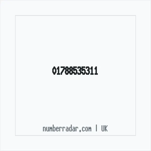 Reverse number check for +44 1788 535311 — who called me?