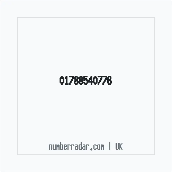 Reverse number check for +44 1788 540776 — who called me?