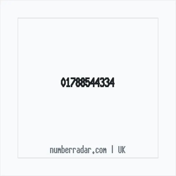 Reverse number check for +44 1788 544334 — who called me?