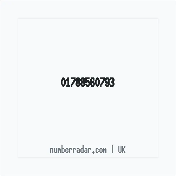 Reverse number check for +44 1788 560793 — who called me?