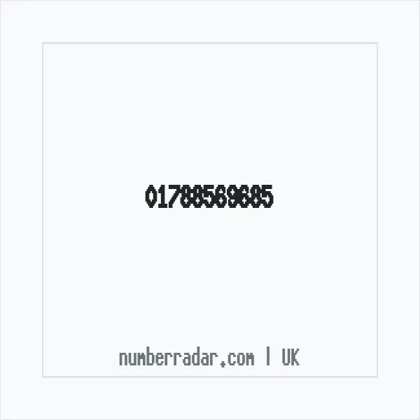 Reverse number check for +44 1788 569685 — who called me?