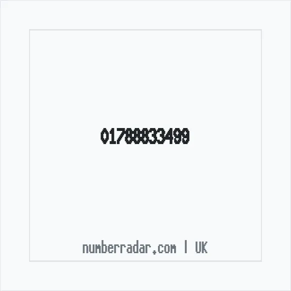 Reverse number check for +44 1788 833499 — who called me?