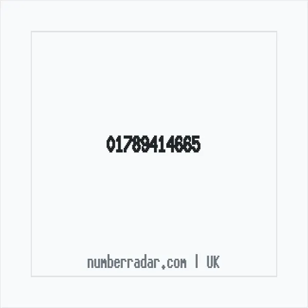 Reverse number check for +44 1789 414665 — who called me?