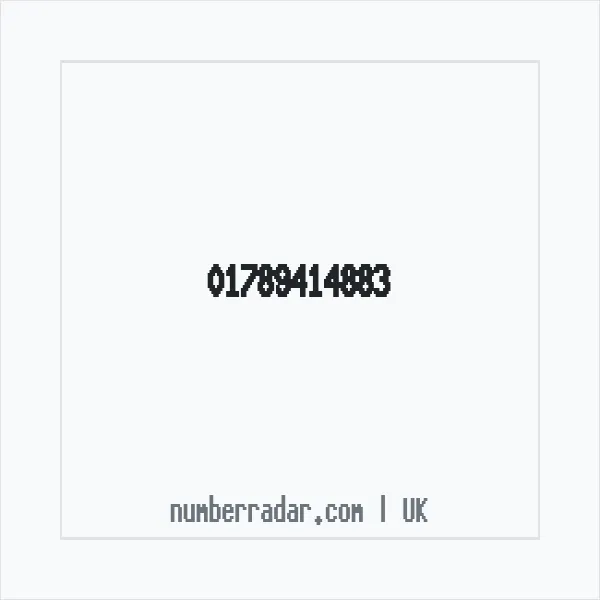 Reverse number check for +44 1789 414883 — who called me?