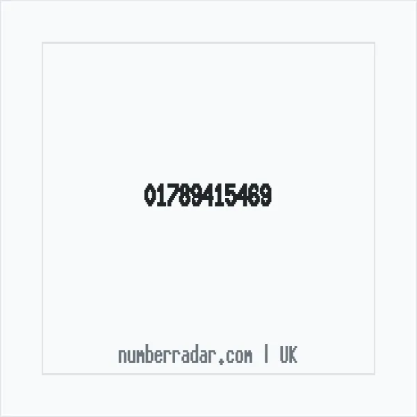 Reverse number check for +44 1789 415469 — who called me?