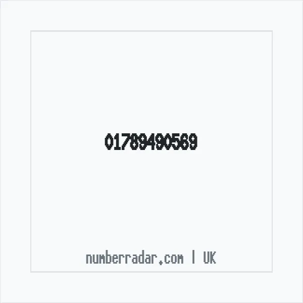 Reverse number check for +44 1789 490569 — who called me?