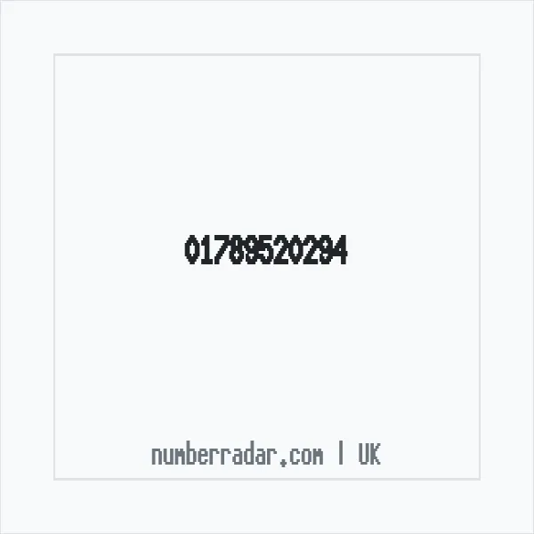 Reverse number check for +44 1789 520294 — who called me?
