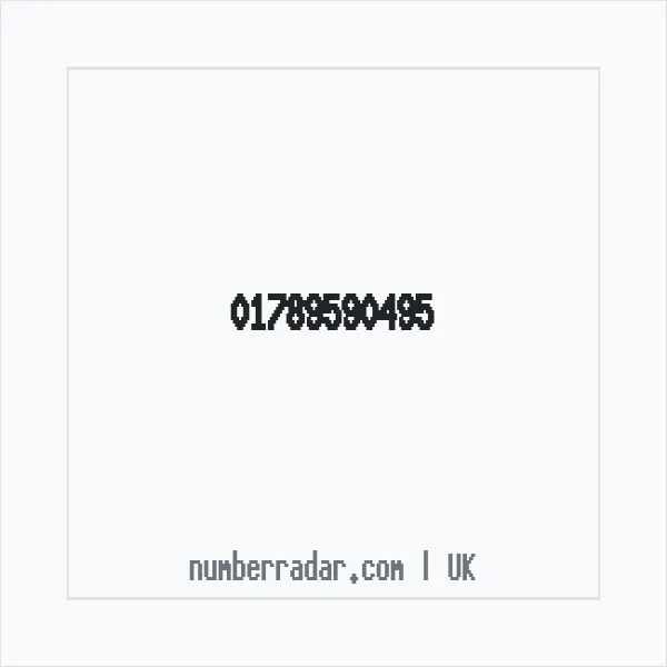 Reverse number check for +44 1789 590495 — who called me?