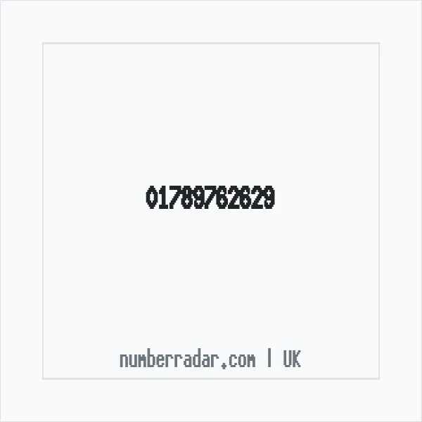 Reverse number check for +44 1789 762629 — who called me?