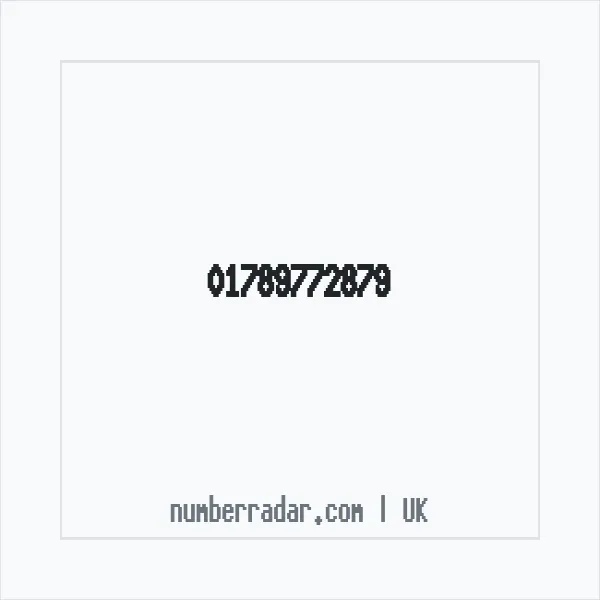 Reverse number check for +44 1789 772879 — who called me?