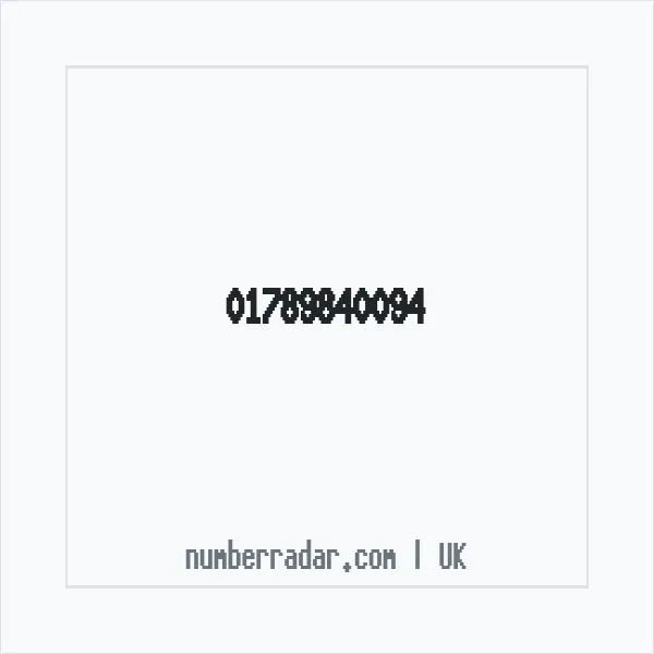 Reverse number check for +44 1789 840094 — who called me?