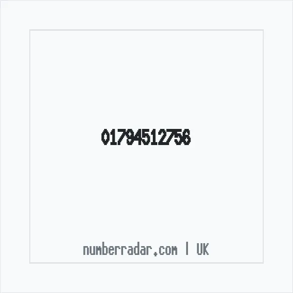 Reverse number check for +44 1794 512756 — who called me?