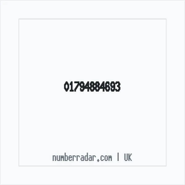 Reverse number check for +44 1794 884693 — who called me?