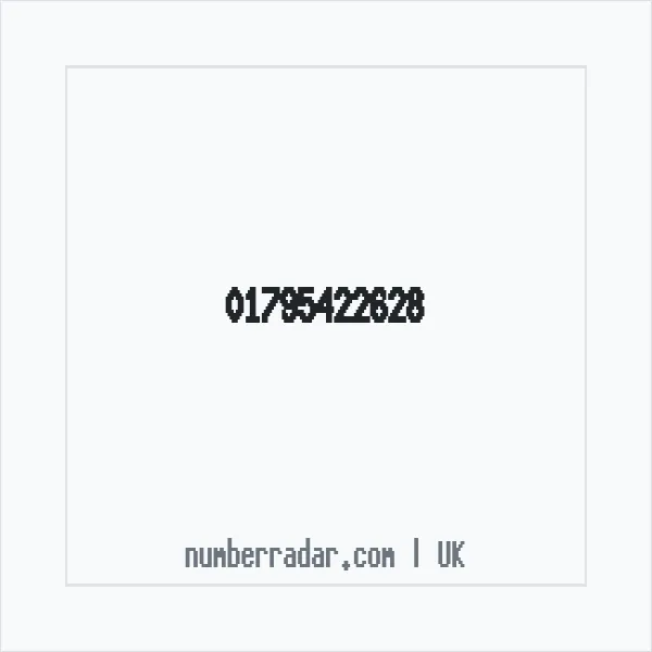 Reverse number check for +44 1795 422628 — who called me?