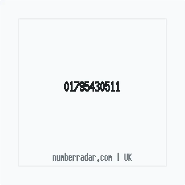 Reverse number check for +44 1795 430511 — who called me?