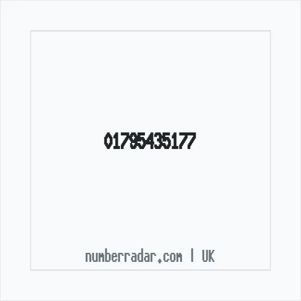 Reverse number check for +44 1795 435177 — who called me?