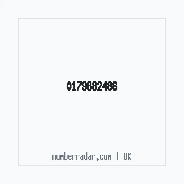 Reverse number check for +44 179682486 — who called me?