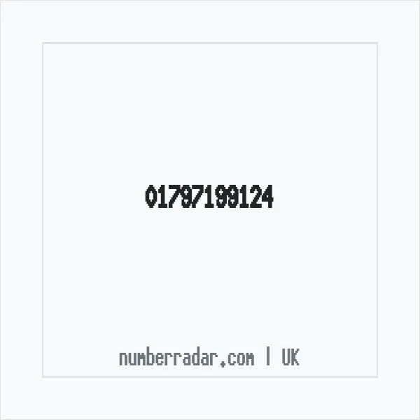 Reverse number check for +44 1797 199124 — who called me?