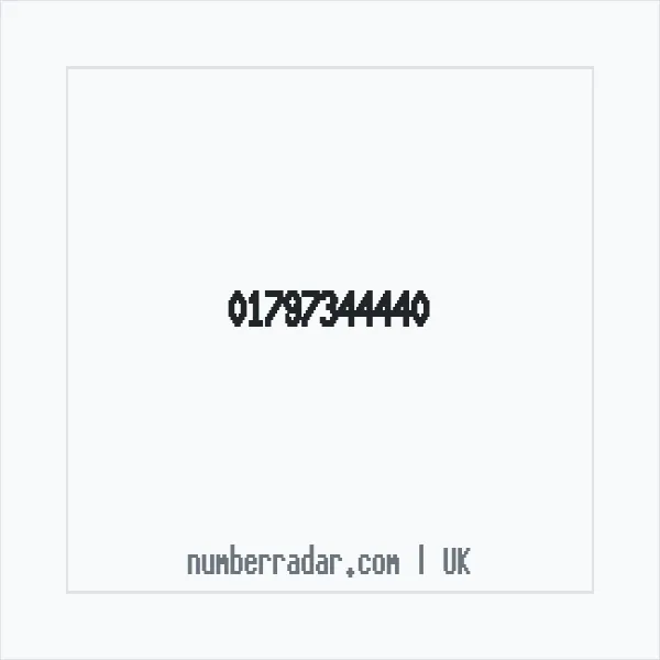 Reverse number check for +44 1797 344440 — who called me?