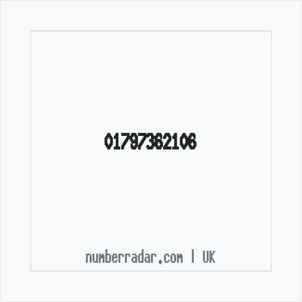 Reverse number check for +44 1797 362106 — who called me?