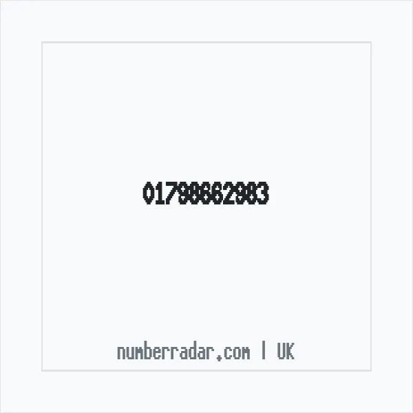 Reverse number check for +44 1798 662983 — who called me?