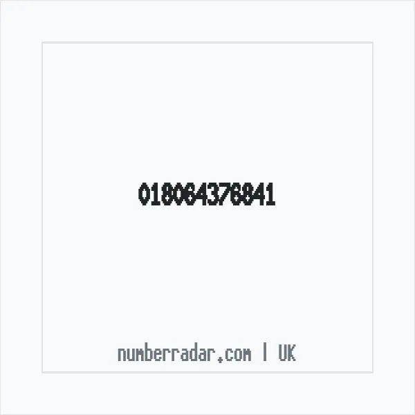 Reverse number check for +44 (1806) 437-684 — who called me?