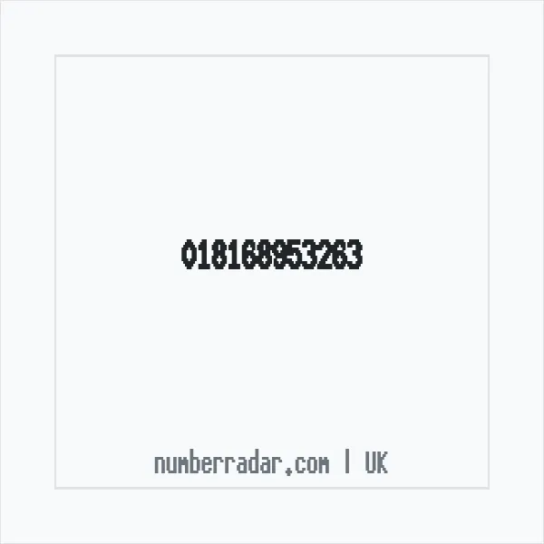 Reverse number check for +44 (1816) 895-326 — who called me?