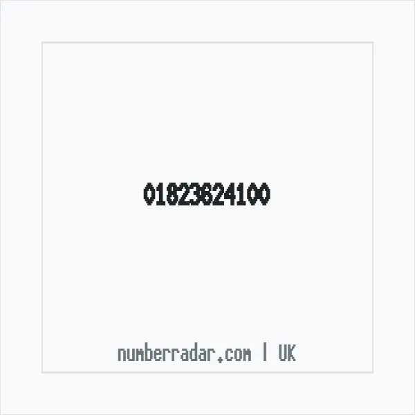 Reverse number check for +44 1823 624100 — who called me?