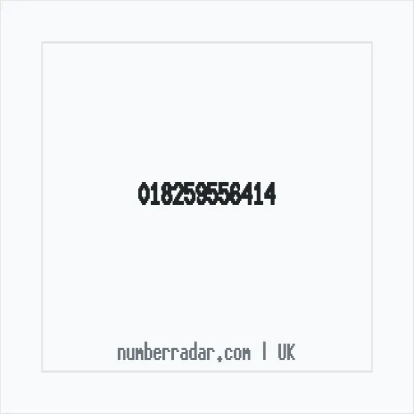 Reverse number check for +44 (1825) 955-641 — who called me?