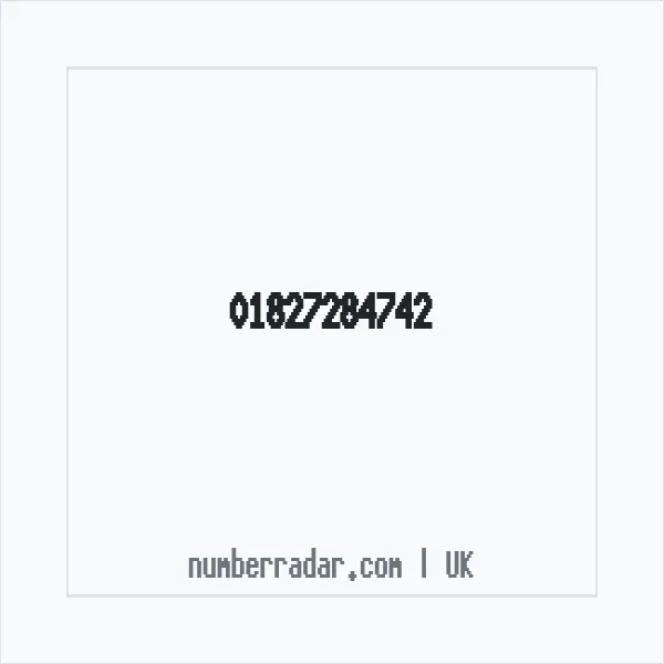 Reverse number check for +44 1827 284742 — who called me?