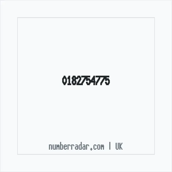 Reverse number check for +44 182754775 — who called me?
