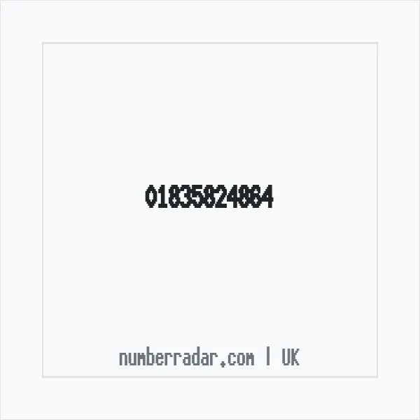Reverse number check for +44 1835 824864 — who called me?