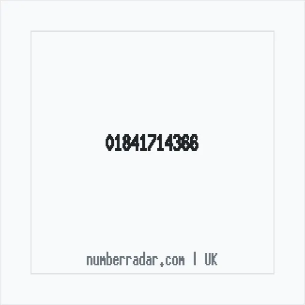 Reverse number check for +44 1841 714366 — who called me?