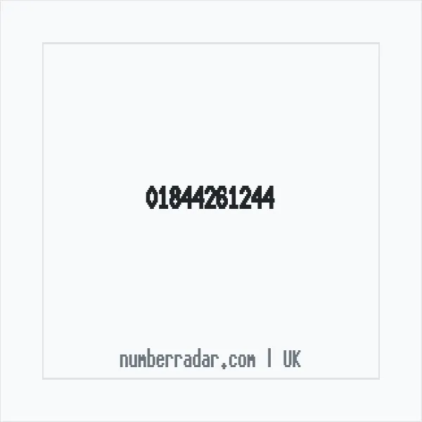 Reverse number check for +44 1844 261244 — who called me?