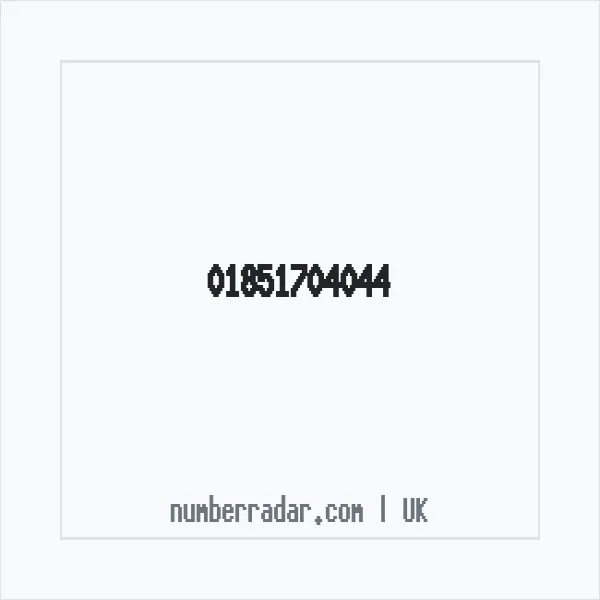 Reverse number check for +44 1851 704044 — who called me?