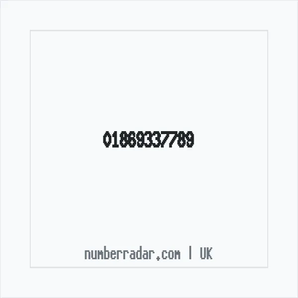 Reverse number check for +44 1869 337789 — who called me?