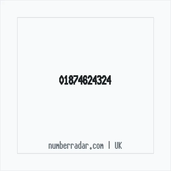 Reverse number check for +44 1874 624324 — who called me?